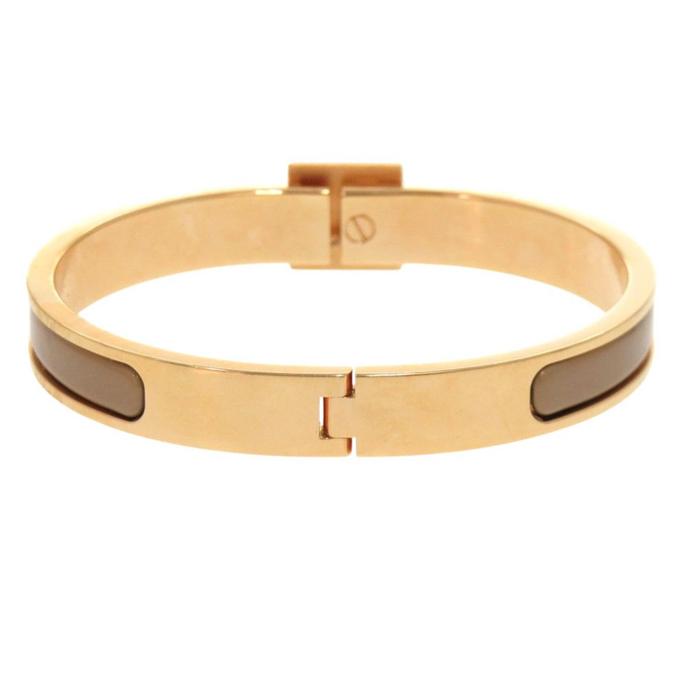 エルメス ミニクリックメドールPM シャテーニュ ゴールデンローズ金具 製 ブレスレット 0461 HERMES