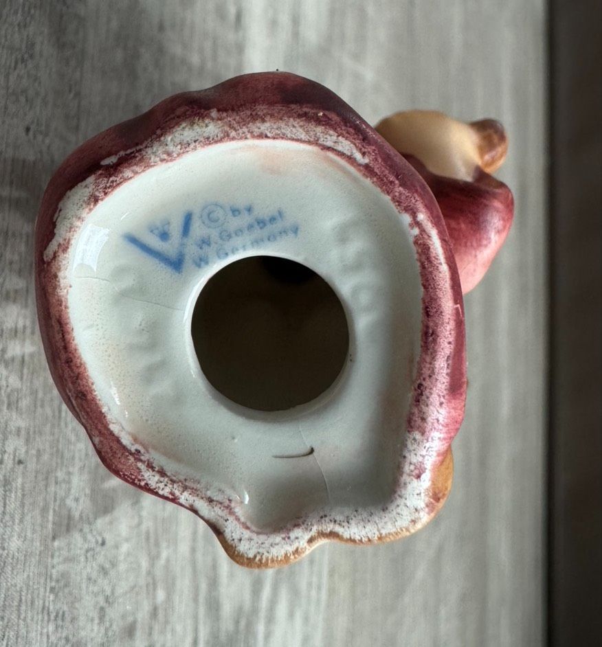 ゲーベル社製 フンメル人形 天使のセレナーデ 陶器 W.Goebel ドイツ製