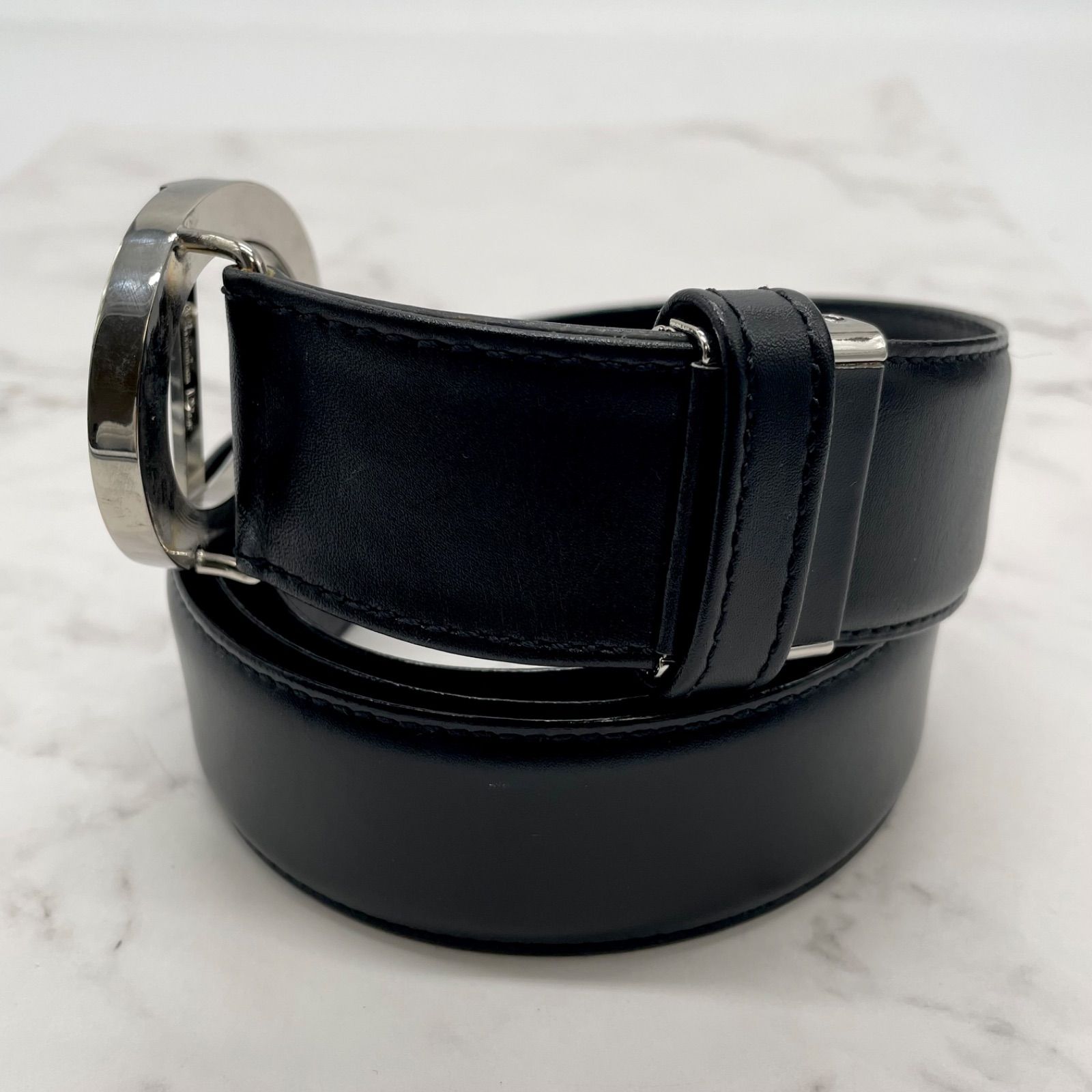 Christian Dior クリスチャンディオール ベルト CDロゴ バックル