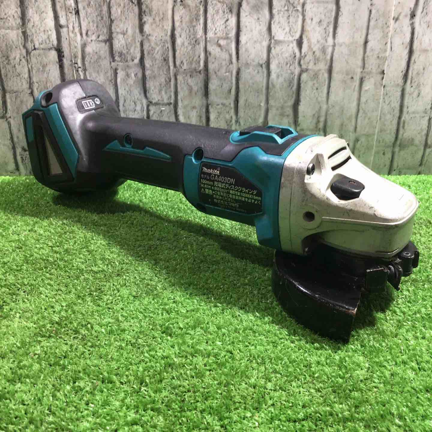 マキタ makita 100 mm コードレスディスクグラインダ AG 403 DN