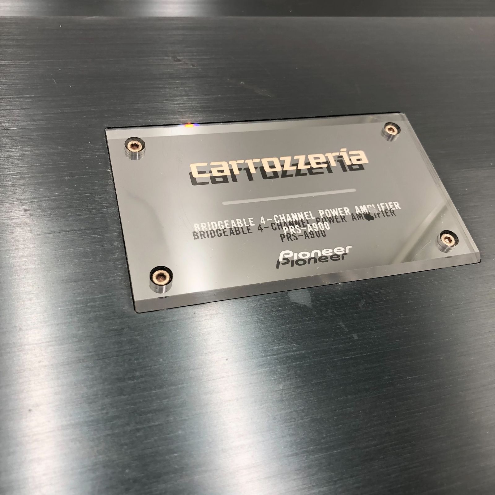Pioneer パワーアンプ PRS A 900 100 W 4 ブリッジャブルパワーアンプ カロッツェリア