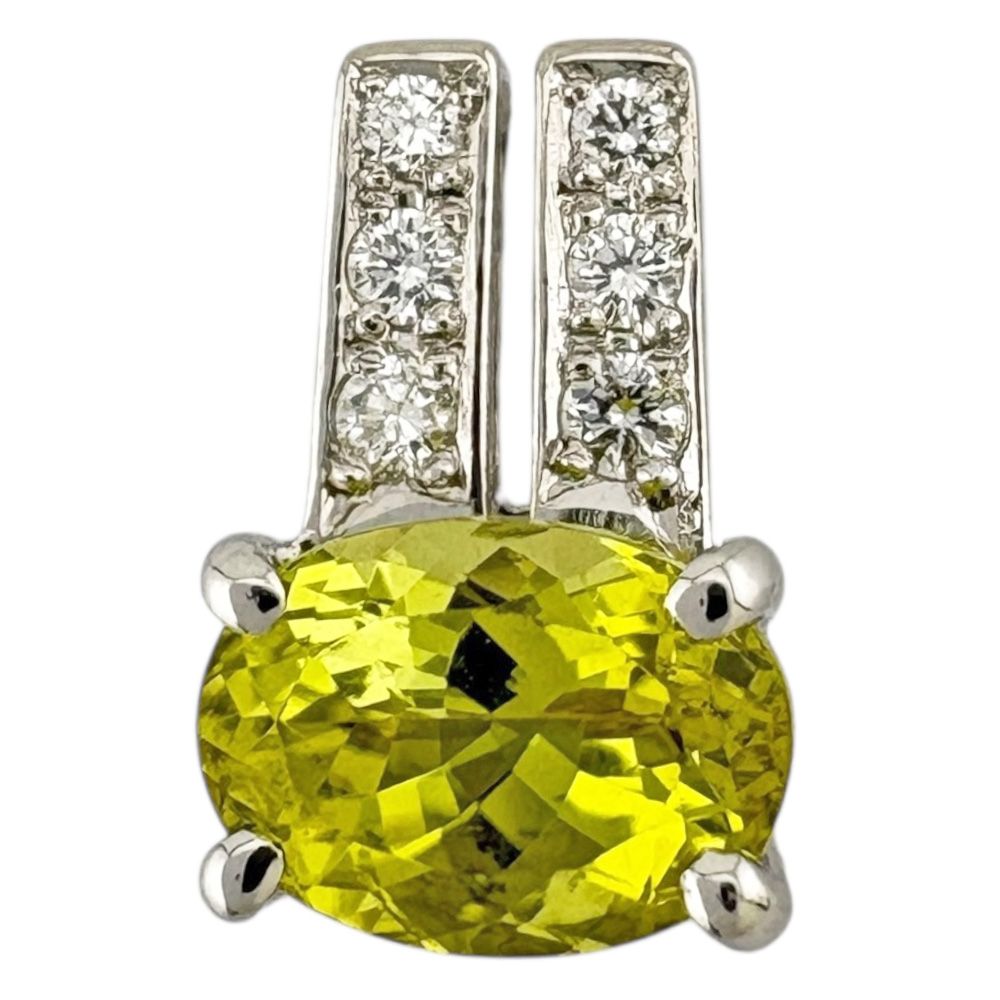 タサキ ペンダントトップ Pt900プラチナ トルマリン レディース TASAKI