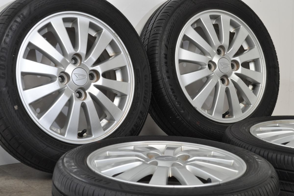 交換用に ダイハツ アルミ 14 in 4 5 J 45 PCD 100 エフィシェントグリップ EG 02 155 65 R タント ウェイク エッセ ムーヴ ミラ