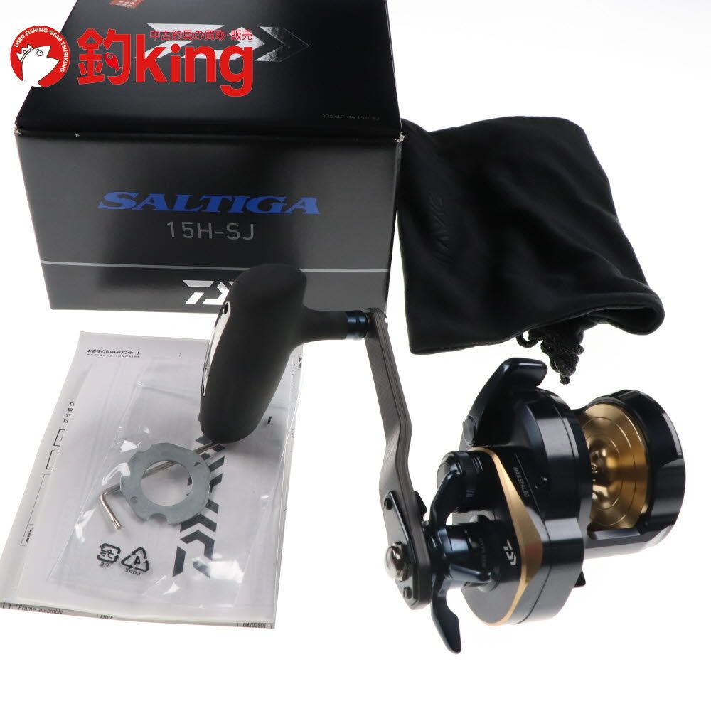 ダイワ 22 ソルティガ 15 H-SJ Z 271 M ヒラマサ カンパチ ブリ オフショア ベイトリール ロッド リール ルアー
