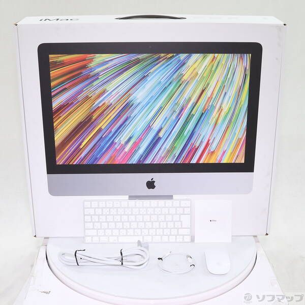 中古品〕 iMac 21.5-inch Early-2019 MRT32J／A Core_i3 3.6GHz 16GB