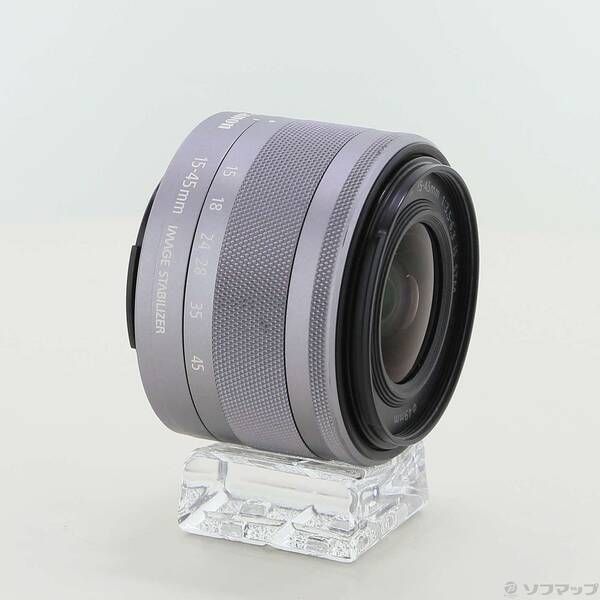 中古品〕 EF-M 15-45mm F3.5-6.3 IS STM SL シルバー【348】 - メルカリ