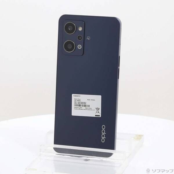 中古品〕 OPPO Reno7 A 128GB スターリーブラック CPH2353 SIMフリー