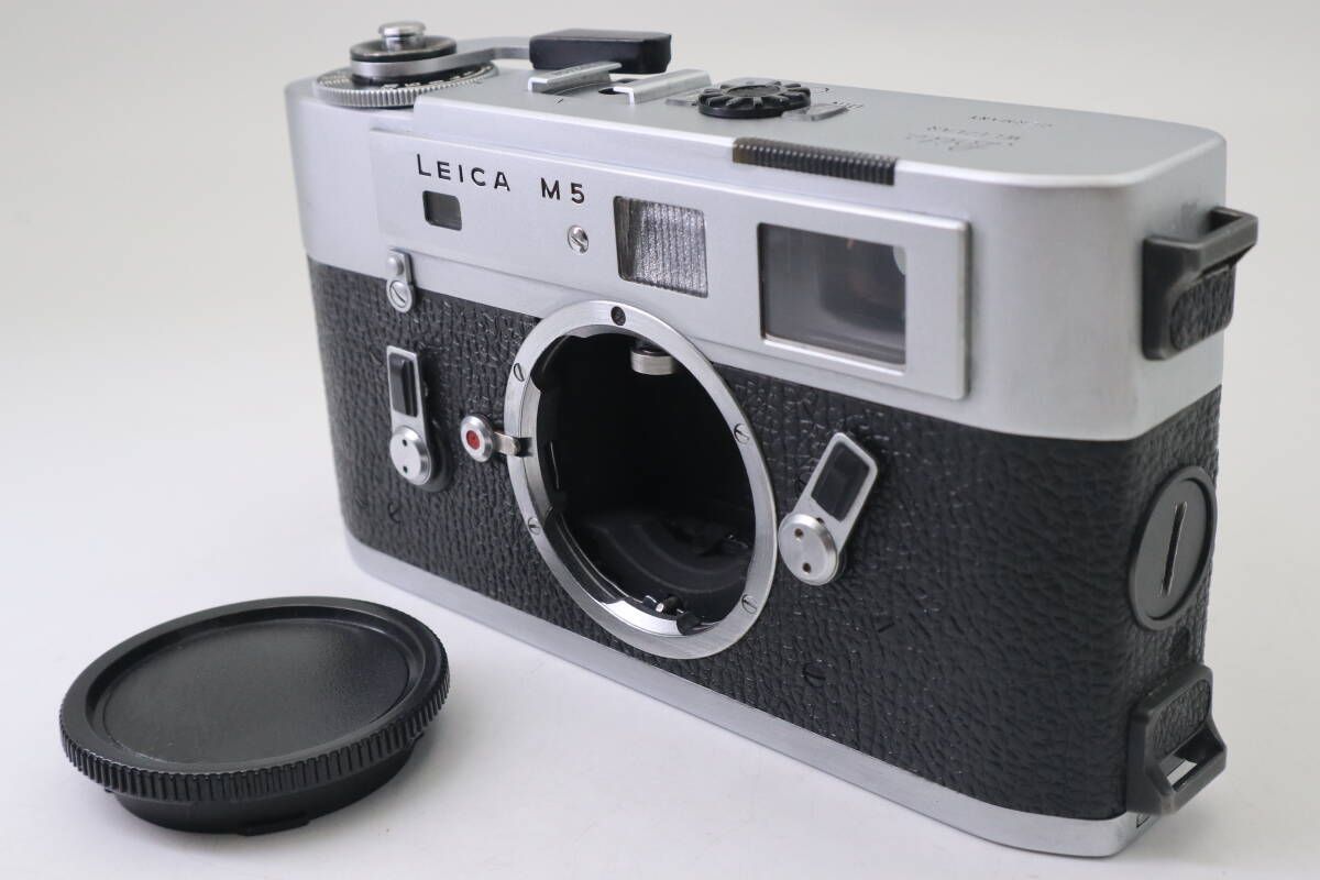Leica M 5 前期型 2吊り ライカ フィルムカメラ シルバー f 11819