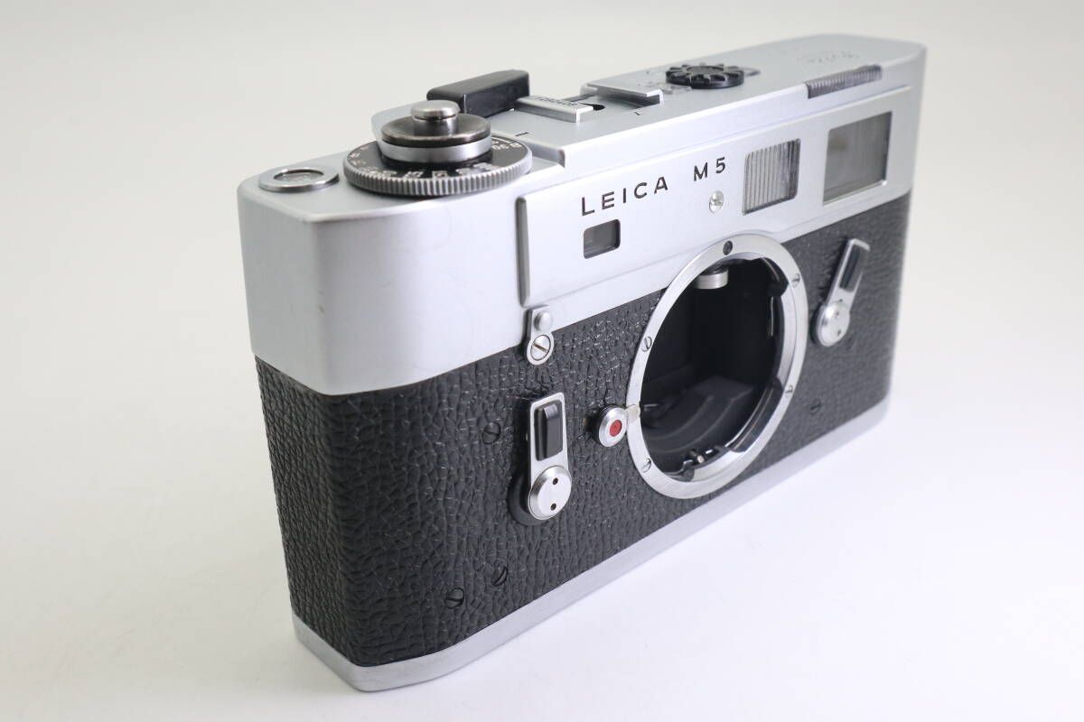 Leica M 5 前期型 2吊り ライカ フィルムカメラ シルバー f 11819 望遠カメラアダプター レンジファインダーカメラ 
