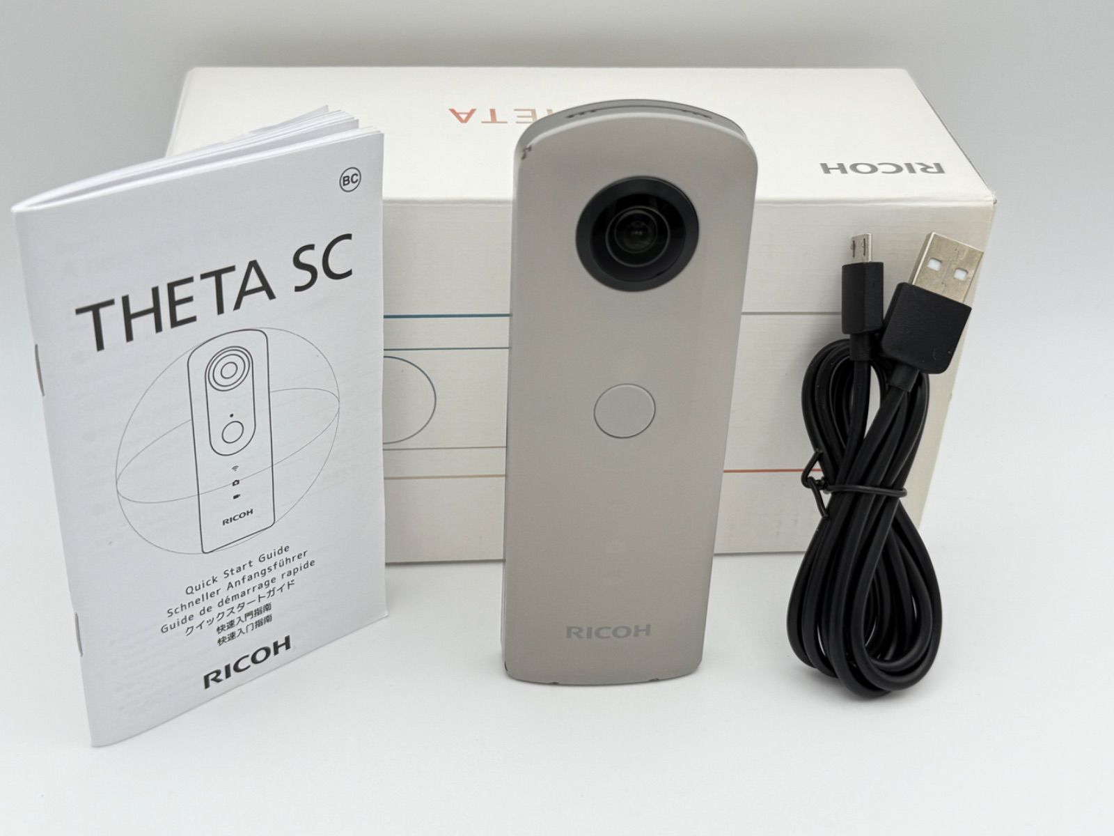 RICOH THETA SC ベージュ リコー シータ 360度カメラ - メルカリ