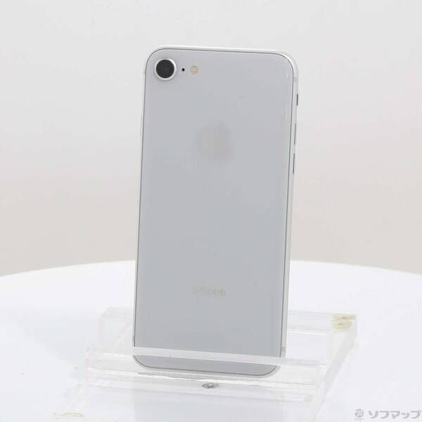iPhone8 64GB SIMフリー 最大容量　83% SIMフリー iPhone 8 シルバー 64GB MQ792J/A バッテリー最大容量83