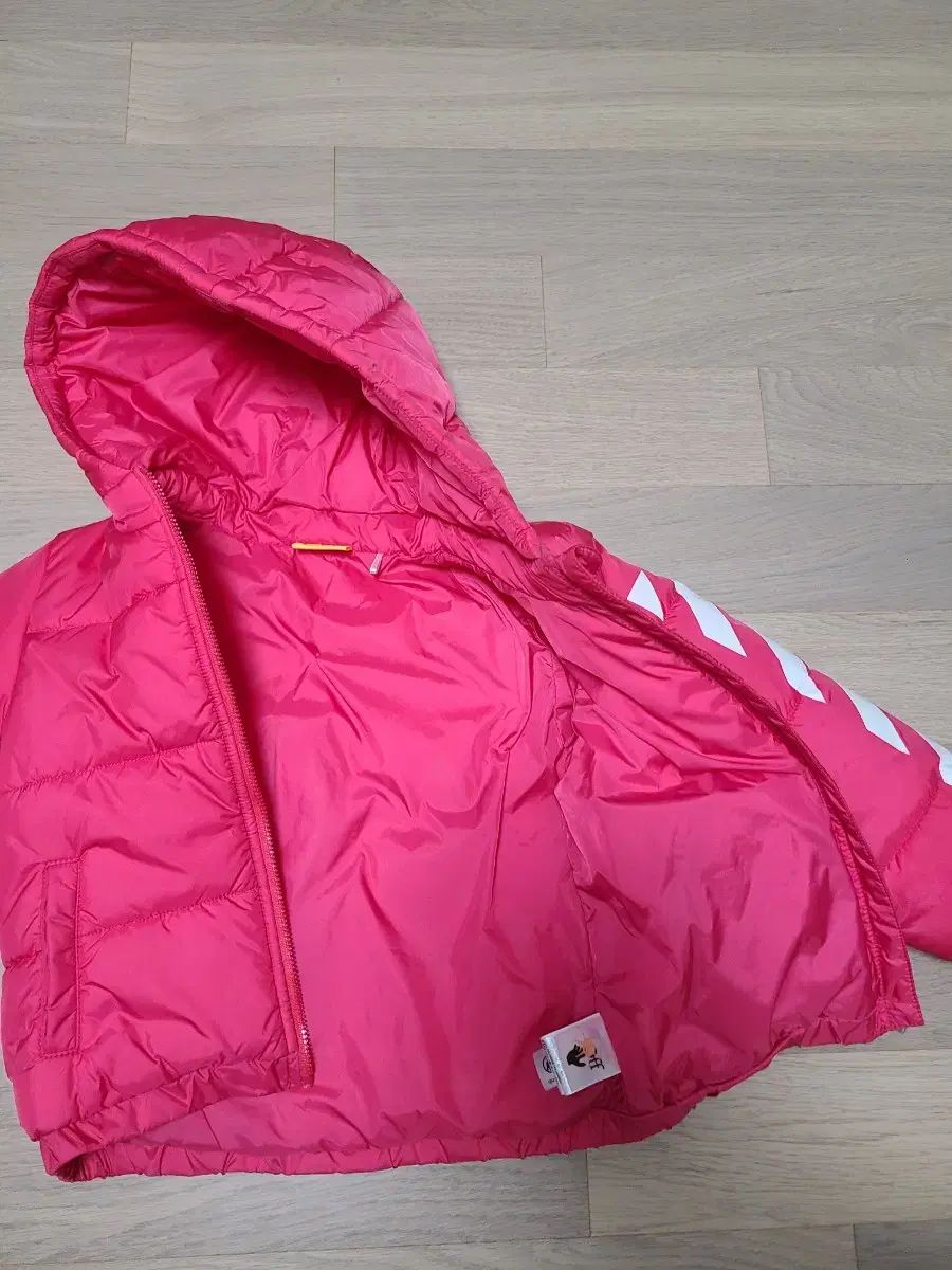  オフホワイト キッズ ピンク ダウン アウター その他 ジャケット ブルゾン