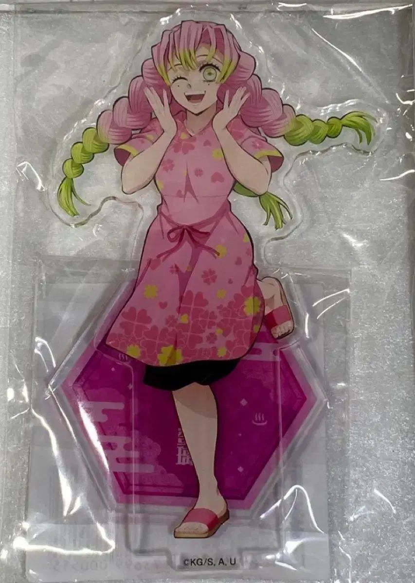 鬼滅の刃 甘露寺蜜璃 アクリルスタンド 楽湯 らくスパ