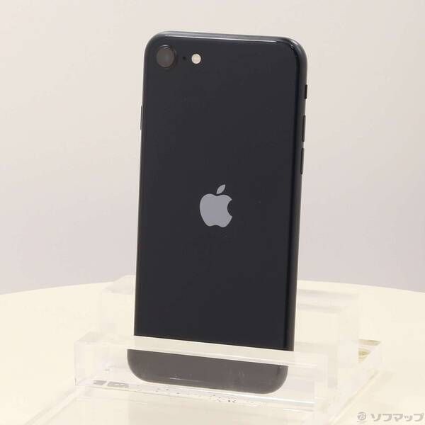品〕 iPhone SE 第3世代 64GB ミッドナイト MMYC3J／A SIMフリー【198