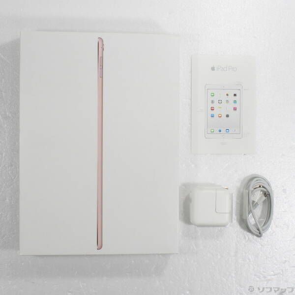 中古品〕 iPad Pro 9.7インチ 128GB ローズゴールド MM192J／A Wi-Fi