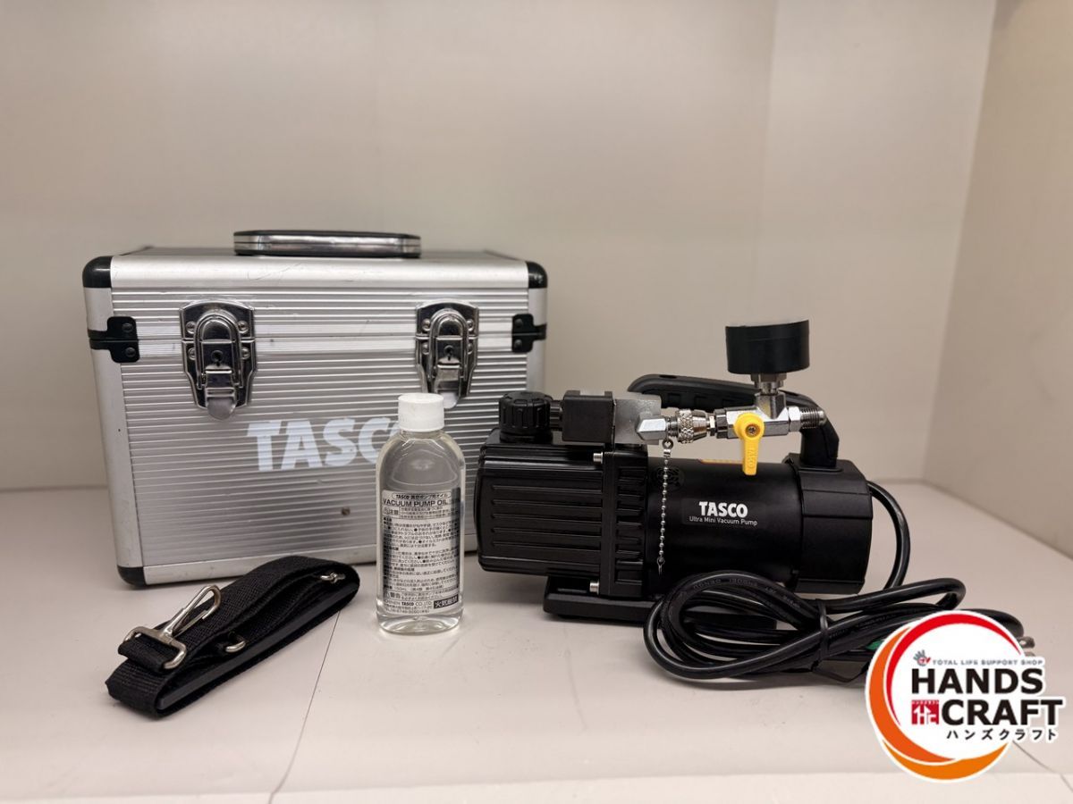 TASCO 真空ポンプ TA 150 SW オイル ケース タスコ