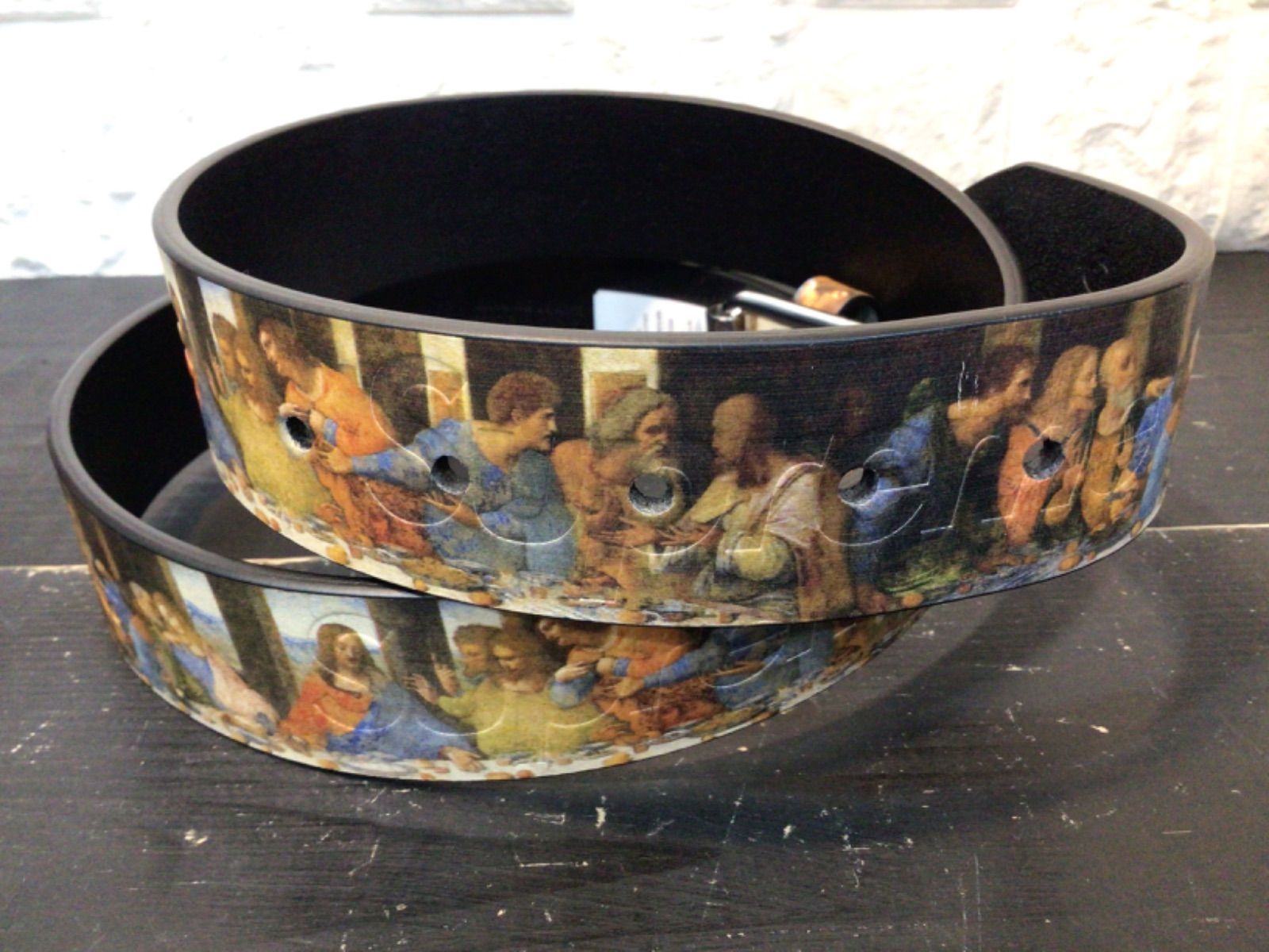 Supreme 最後の晩餐 プリント ベルト Supreme 最後の晩餐 プリント