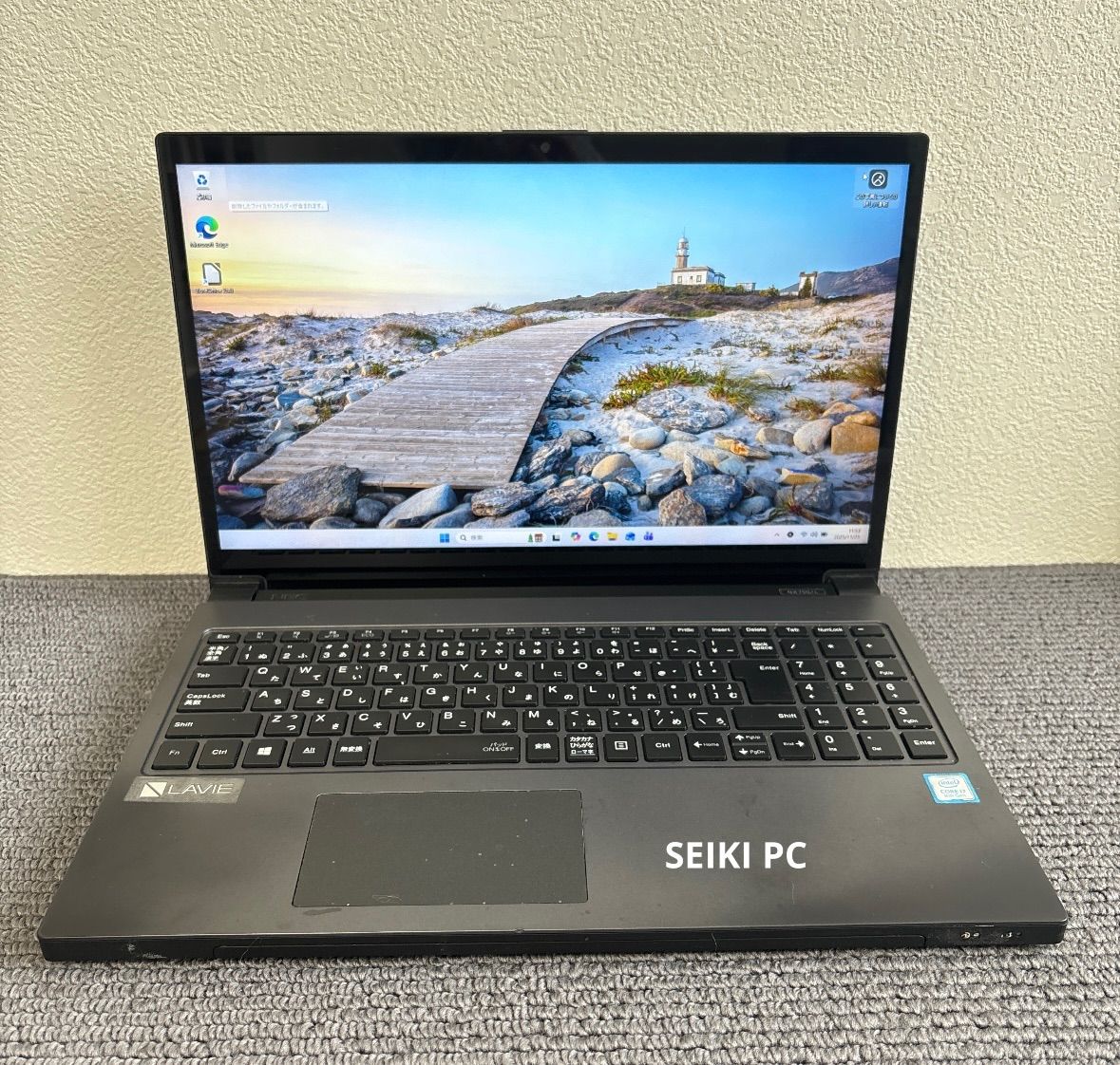 良品 NEC LAVIE Note NEXT NX750/J win10 Core i7 8GB 1TB SSHD ノート