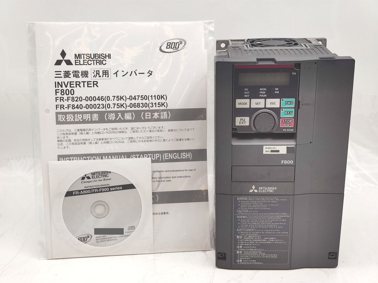 インボイス対応 三菱 FR-F 820-5.5 K-1