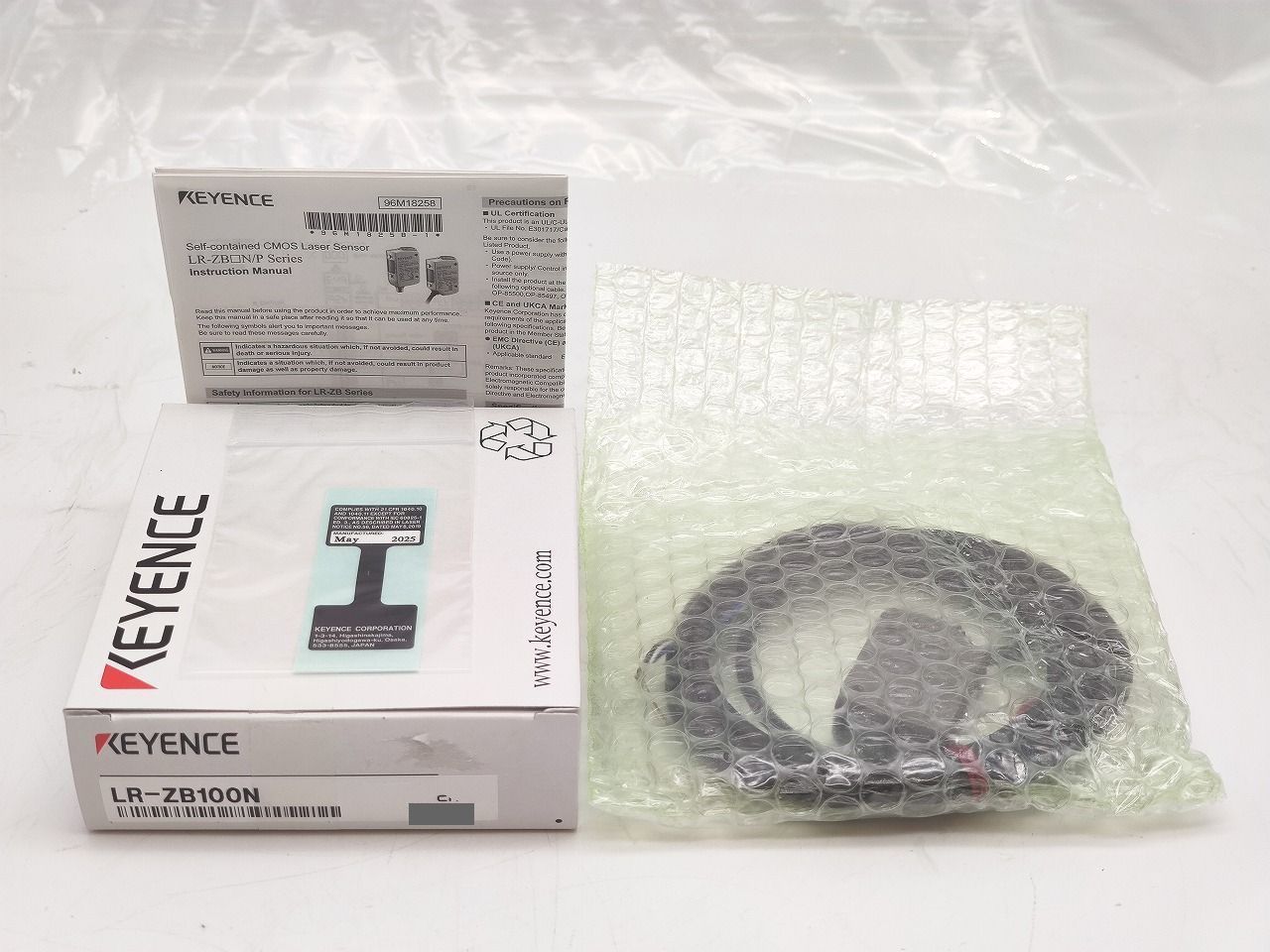 インボイス対応 箱いたみあり キーエンス KEYENCE LR-ZB 100 N