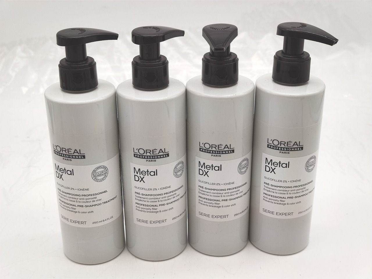 インボイス対応 250 ml 4点セット ロ ル セリエ エクスパート メタルDX プロフェッショナル プレシャンプー トリートメント
