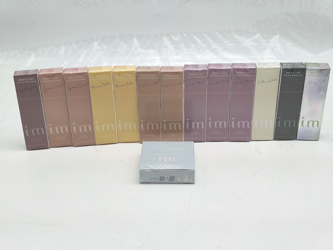 インボイス対応 新品 アイエム フェイス＆バング リセットパウダー1点 ブロウ＆ラッシュ マスカラ13点セット 16,280円