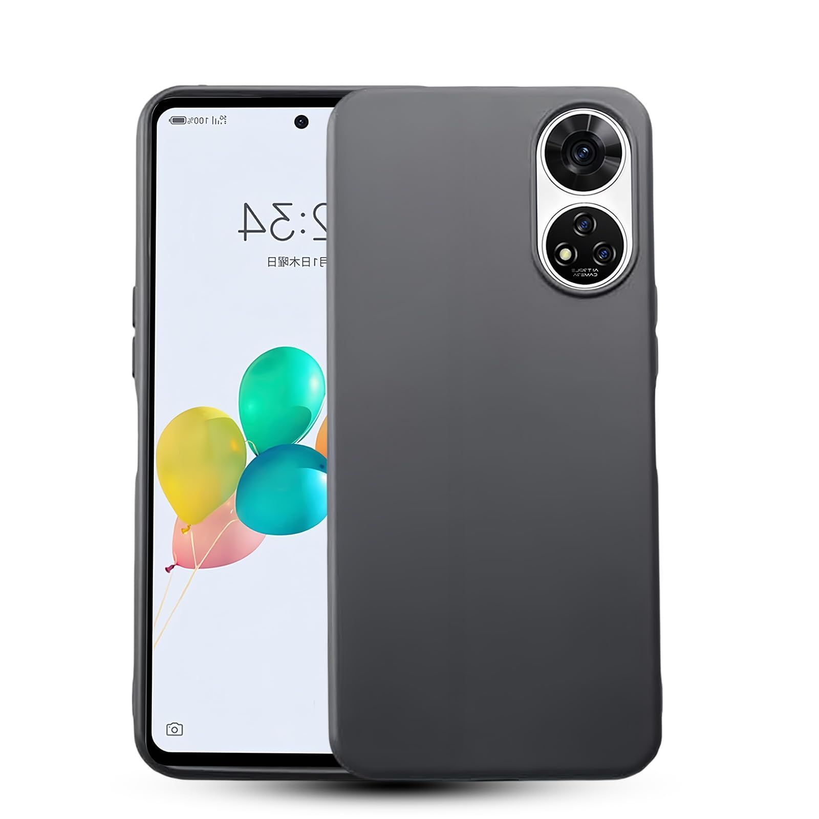 あんしんファミリースマホ ブラック 未使用品 黒 ブラック 脱着簡単 衝撃吸収黄変防止 ケースカバー あんしん