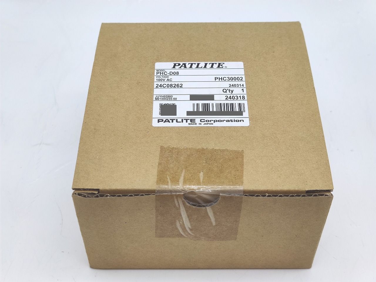 インボイス対応 パトライト PHC-D 08 100 VAC その2