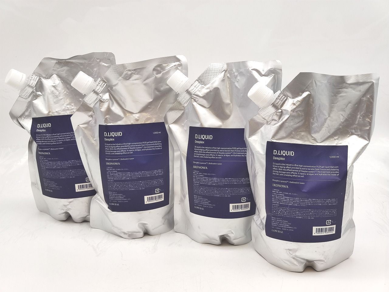 インボイス対応 4点セット 新品 LOWBAL IRONOWA イロノワ D.LIQUID 1,000ml