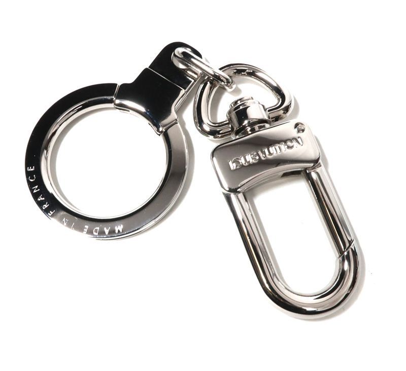 未使用 ルイヴィトン アノクレ シルバー キーリング チャーム M62693