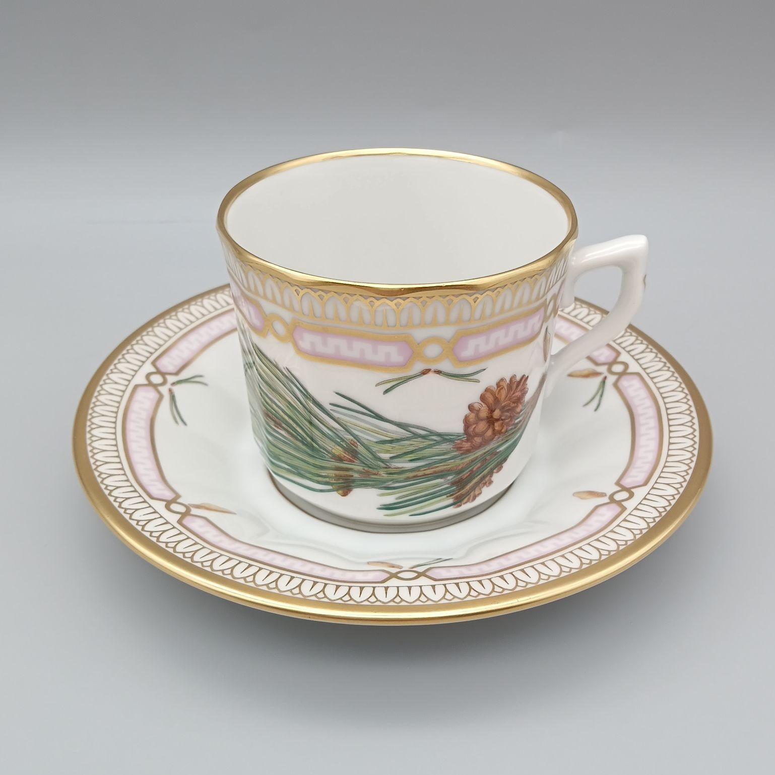 アンティーク19世紀/ロイヤルコペンハーゲン/デミタスカップ＆ソーサー ロイヤルコペンハーゲン ヤポニカ デミタス トリオ カップ＆ソーサー