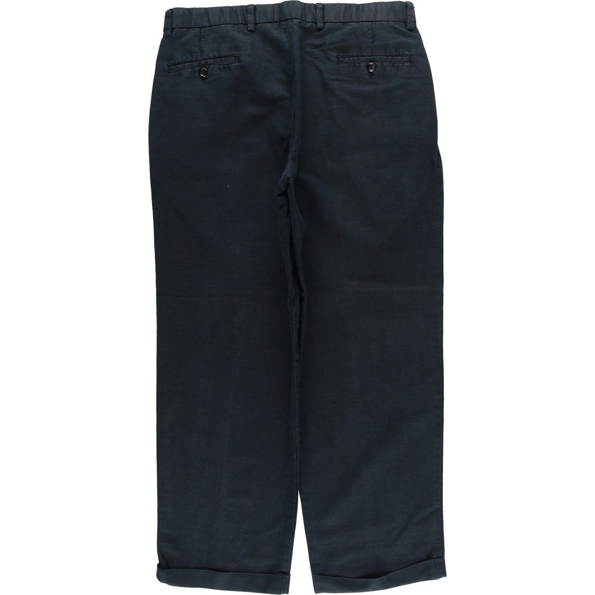 古着 00年代 ドッカーズ DOCKERS PREMIUM ツータック リネンパンツ スラックス メンズw 35相当 eaa 569134