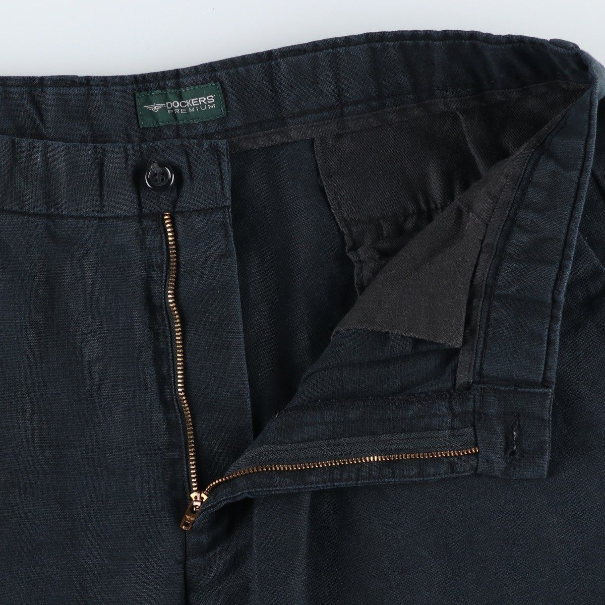 ツータック リネンパンツ