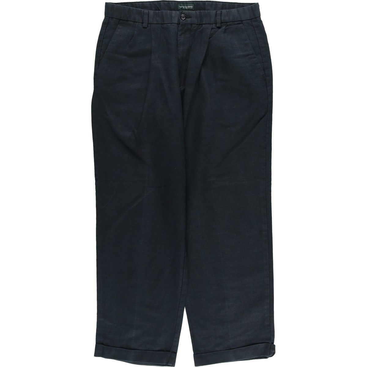 古着 00年代 ドッカーズ DOCKERS PREMIUM ツータック リネンパンツ スラックス メンズw 35相当 eaa 569134