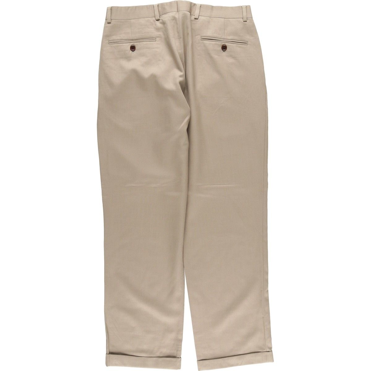 古着 ブルックスブラザーズ Brooks Brothers MADISON FIT ツータック ウールパンツ スラックス メンズw 34相当 eaa 569267