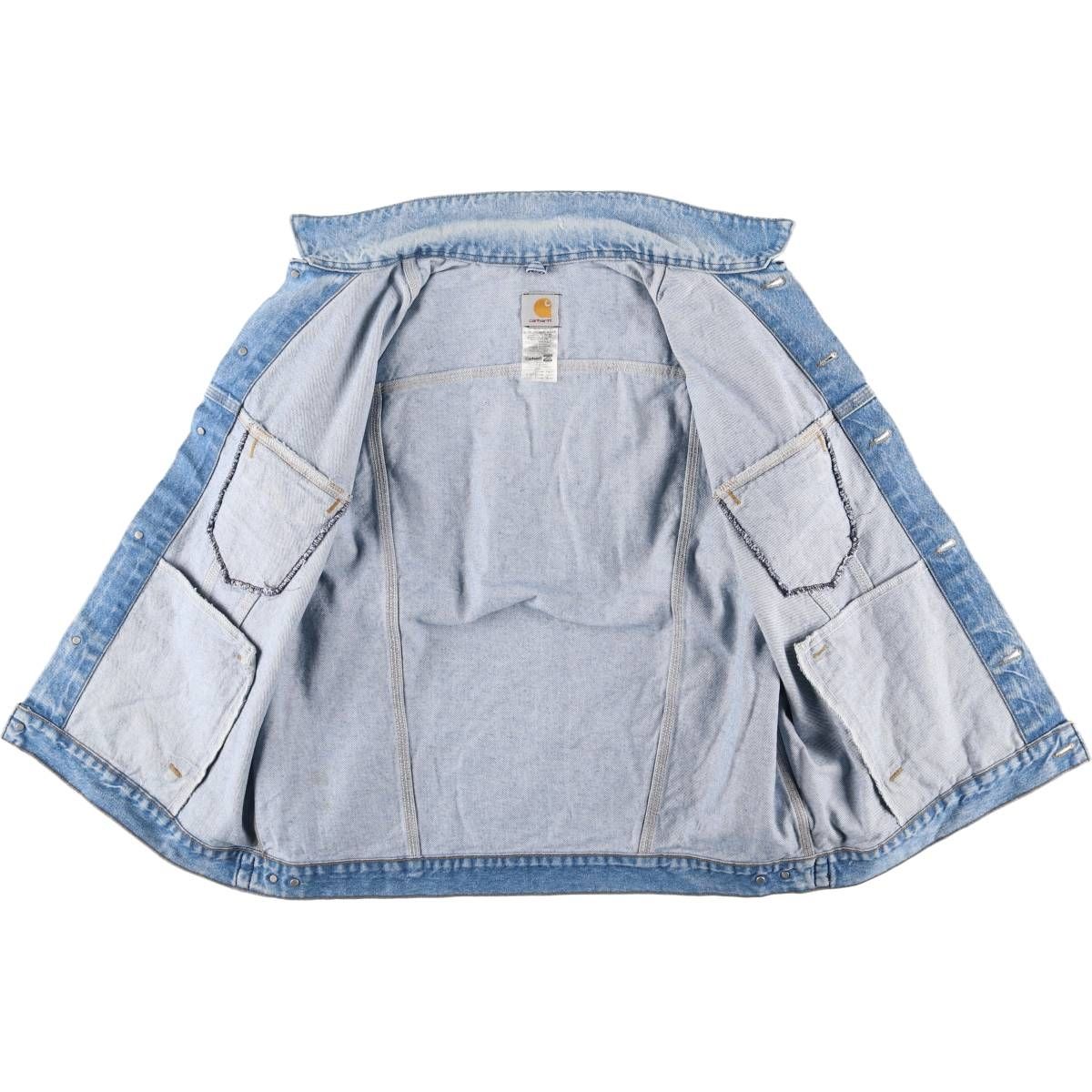 古着 カーハート Carhartt デニムジャケット Gジャン USA製 メンズXL