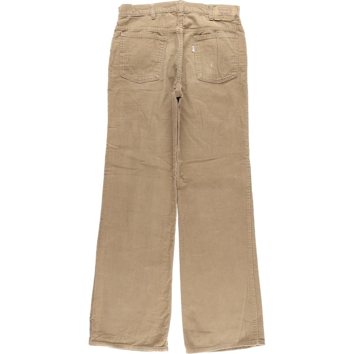 古着 リーバイス Levi s 549-2025 フ カット コーデュロイパンツ 英国製 メンズw 33相当 ヴィンテージ eaa 593558
