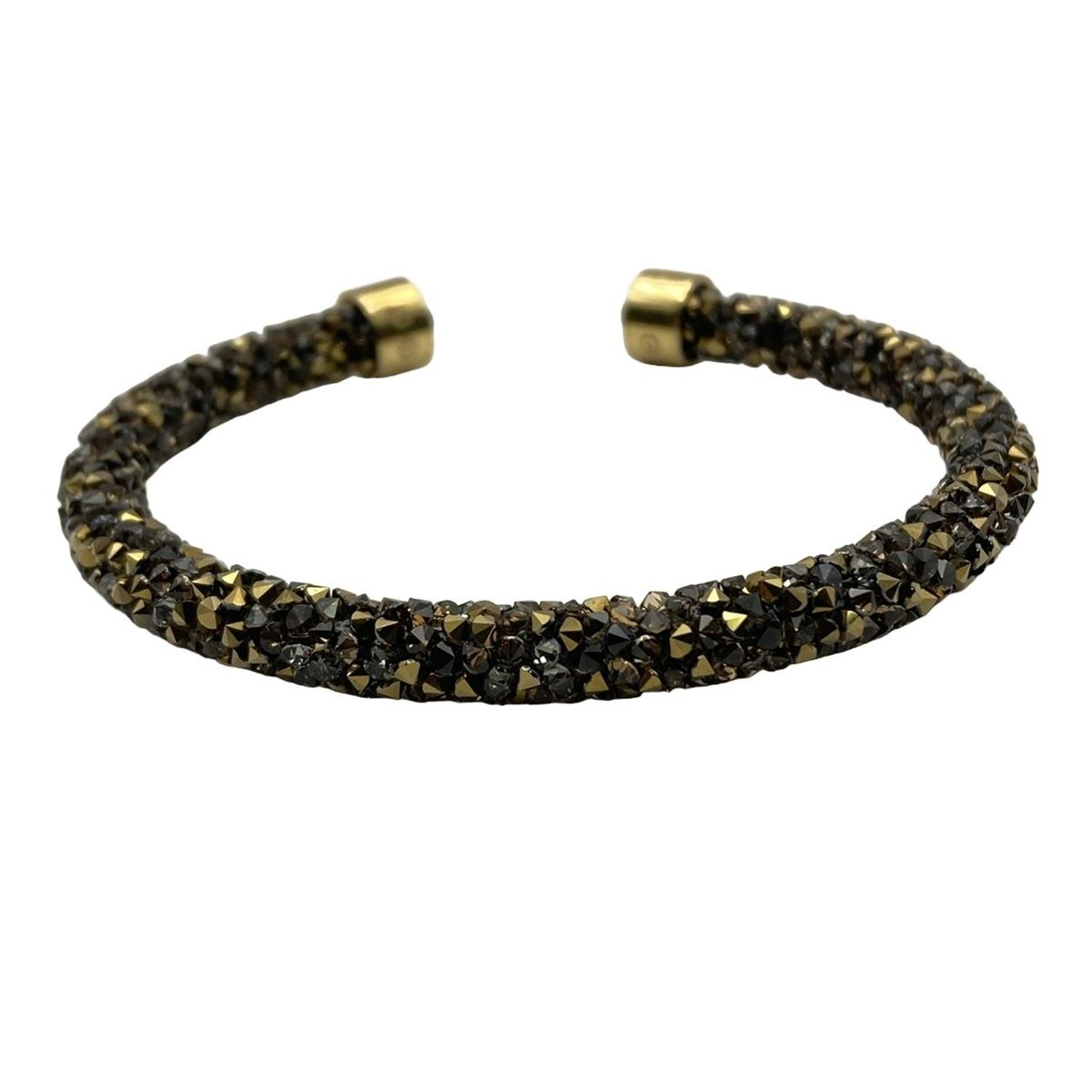 SWAROVSKI スワロフスキー バングル - ゴールド×クリア