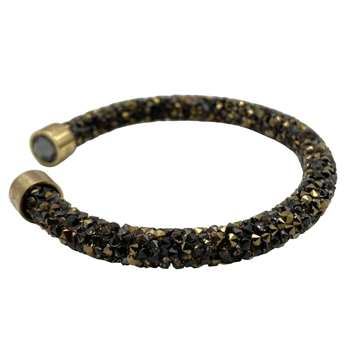 SWAROVSKI スワロフスキー バングル - ゴールド×クリア