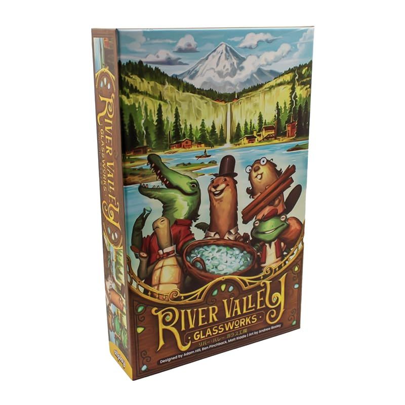 オールプレイゲームズ AllplayGames ボードゲーム リバー バレー ガラス工房 多言語版