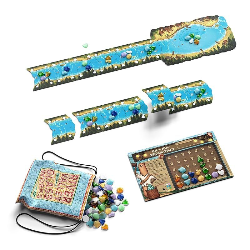 オールプレイゲームズ AllplayGames ボードゲーム リバー バレー ガラス工房 多言語版