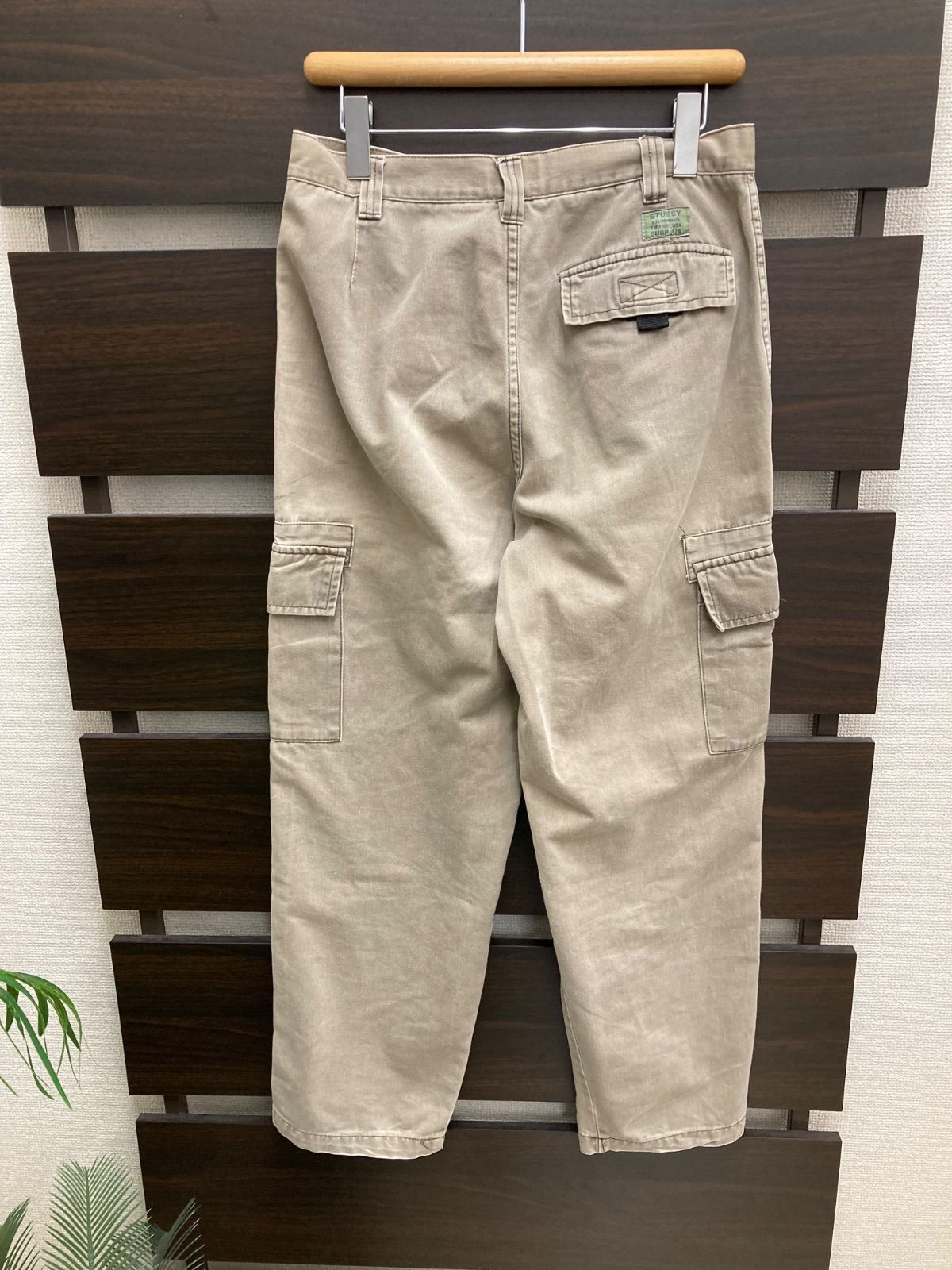 stussy ステューシー カーゴパンツ W31 平塚店 衣料品 - メルカリ