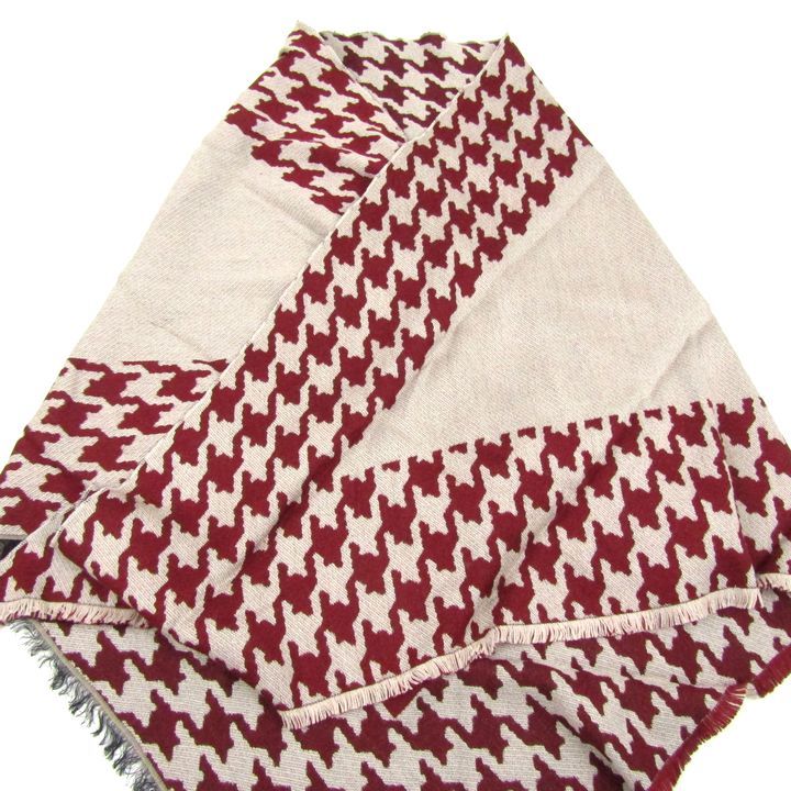 千鳥格子 ウール混