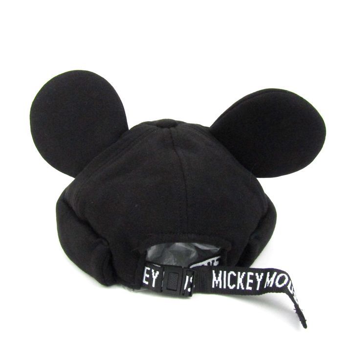 【新品】ディズニー　ミッキーマウス　正規品　ファンキャップ　帽子　黒　2点 東京ディズニーリゾート ファンキャップ 2点セット ミッキーマウス 耳