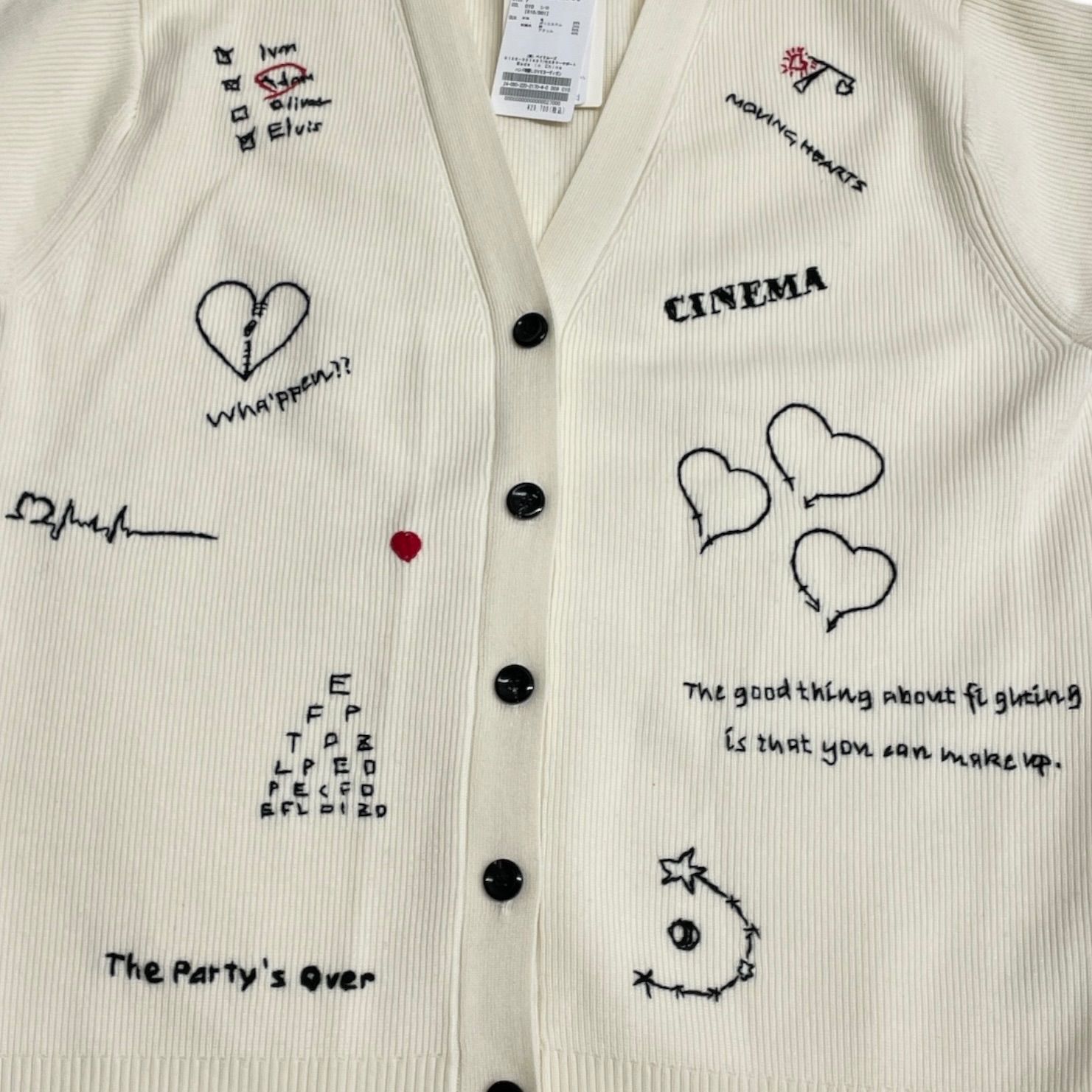 新品 タグ付 未使用 FRAMeWORK フレームワーク ハンド刺繍ラブ