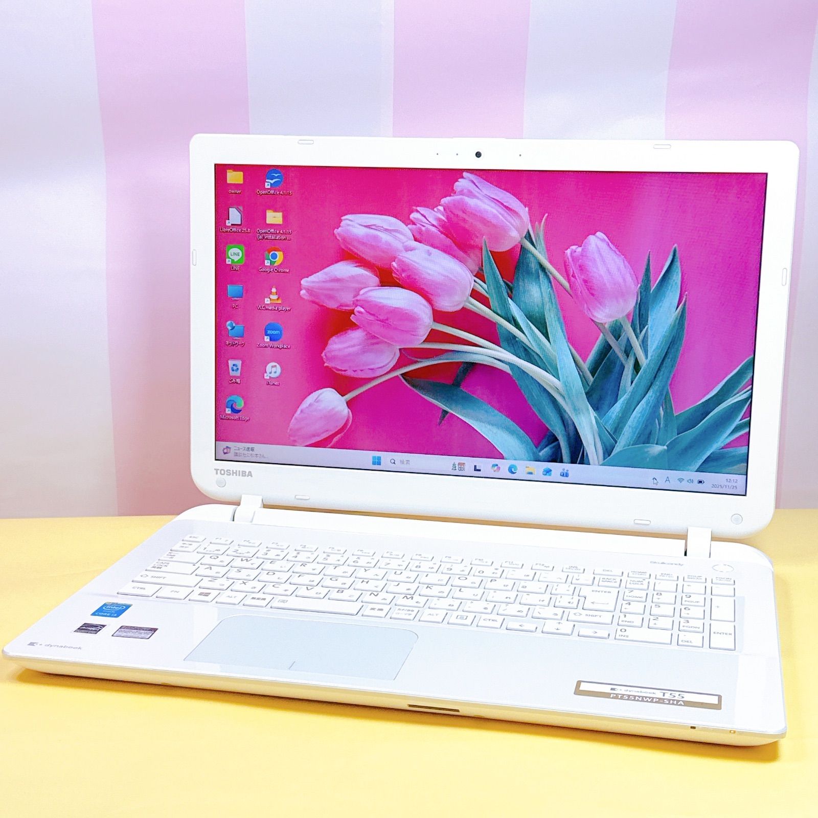 新品SSD480GBの贅沢容量✨起動高速✨Windows11/8GBメモリOffice互換付