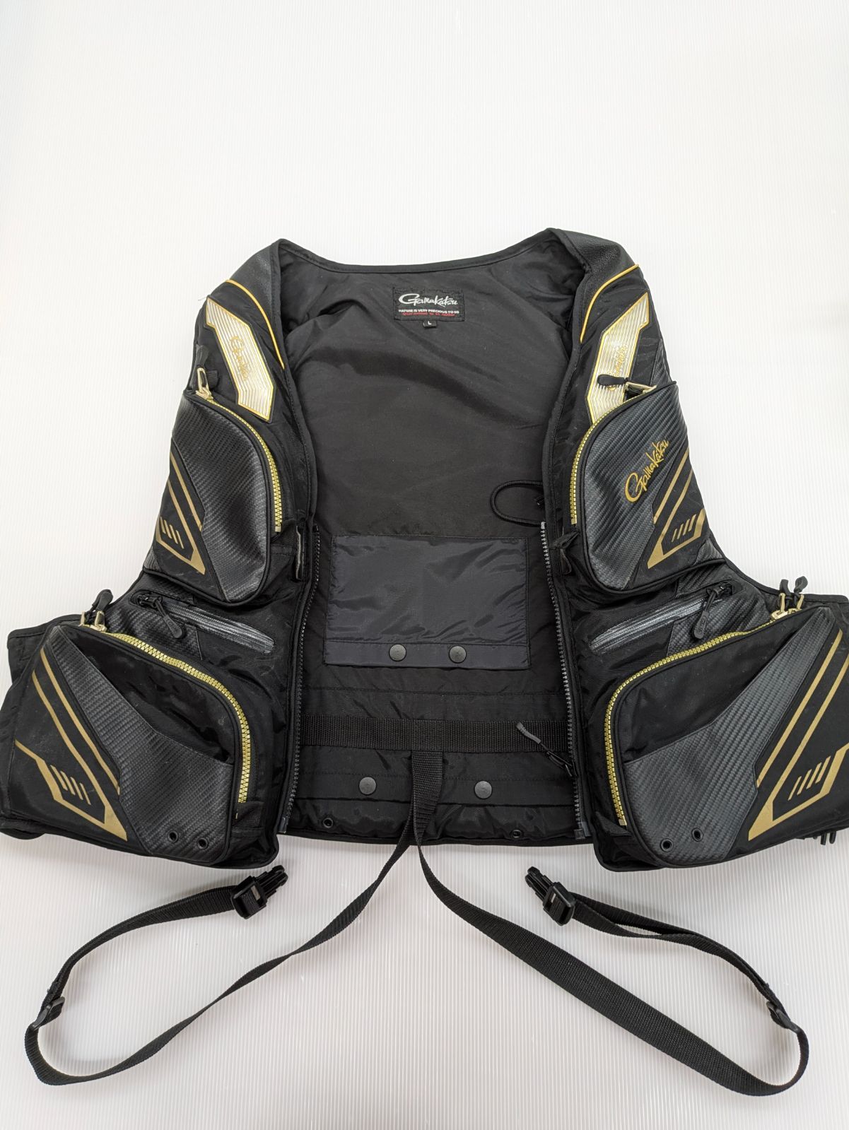 1）【中古品】がまかつ フローティングベスト GM-2180 L寸 ① - メルカリ