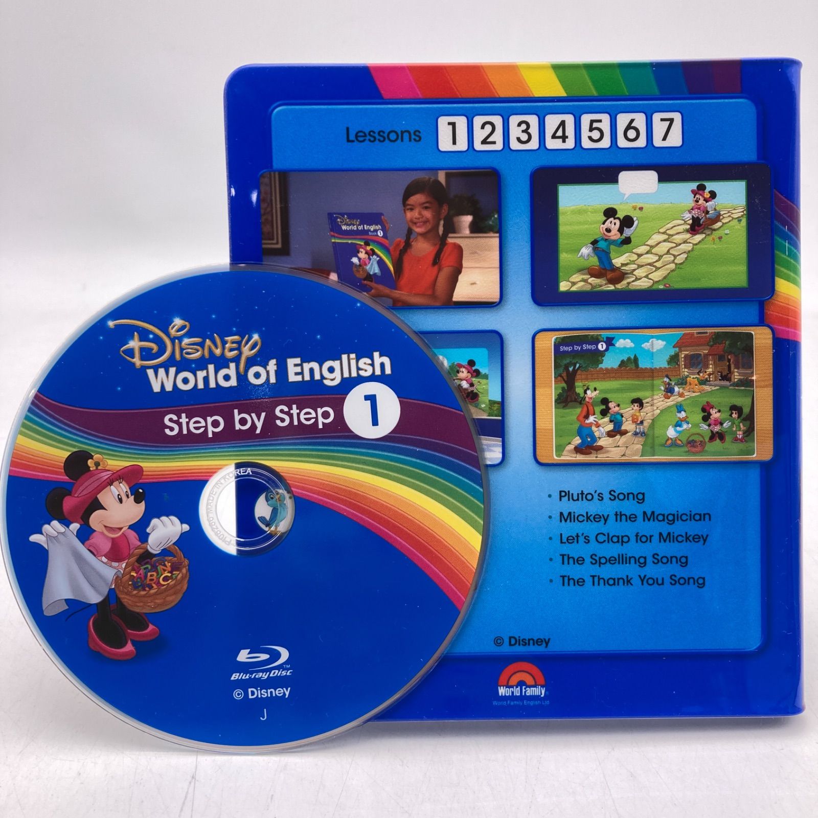 ステップバイステップ ブルーレイ ディズニー英語システム DWE 1102620