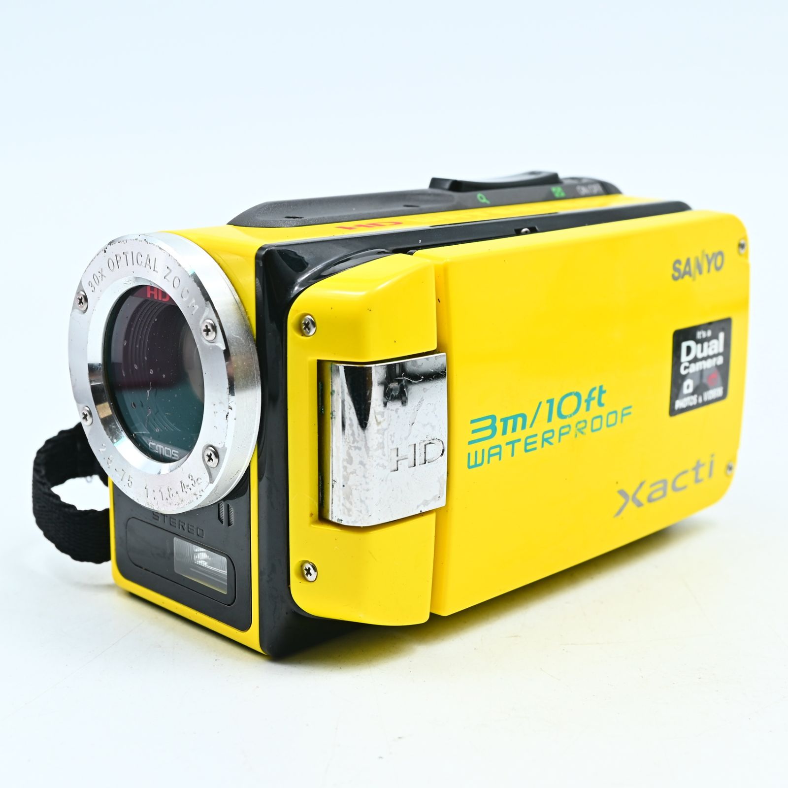 難有品 SANYO VPC WH 1 EX ビデオカメラ イエロー