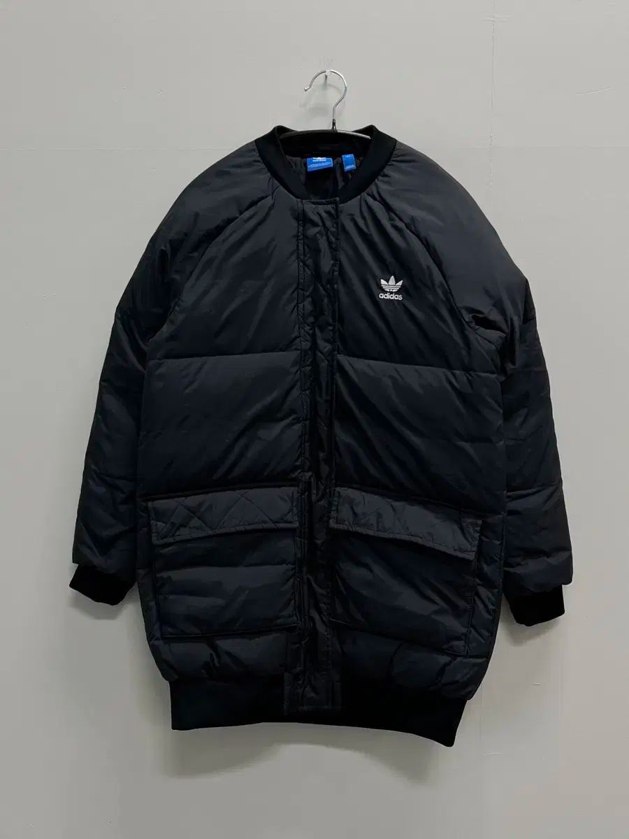 アディダス キッズ ウィメンズ ダックダウン ブルゾン ロング ダウンジャケット ブラック